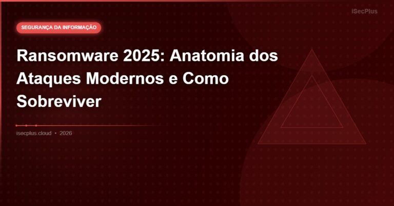 Ransomware 2025: Anatomia dos Ataques Modernos e Como Sobreviver