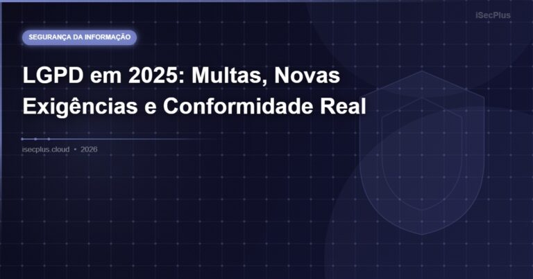 LGPD em 2025: Multas, Novas Exigências e Conformidade Real