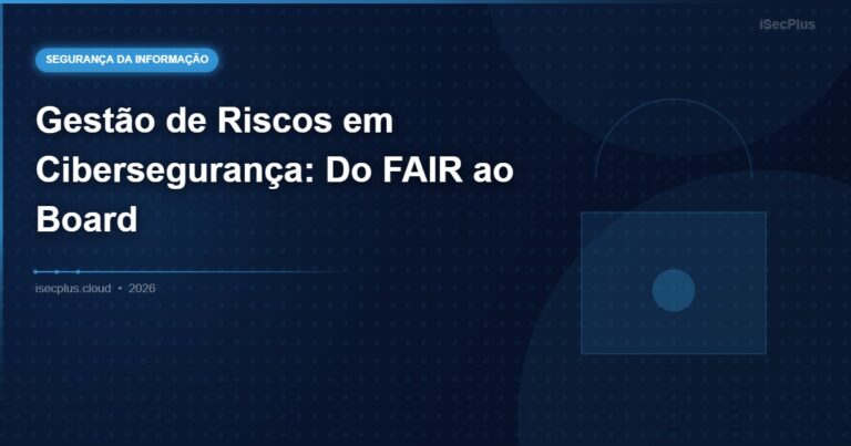 Gestão de Riscos em Cibersegurança: Do FAIR ao Board
