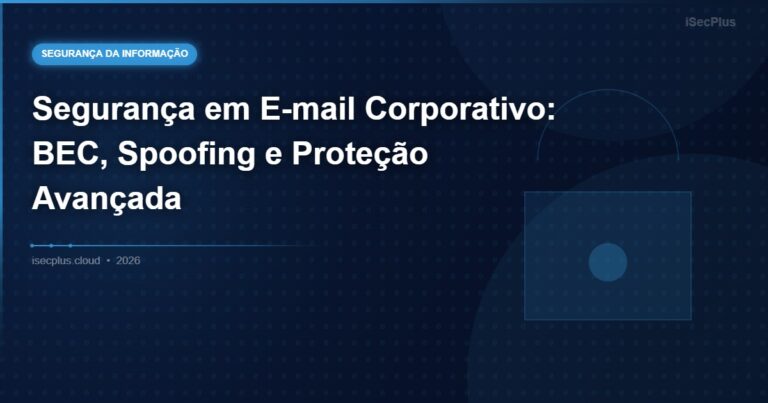 Segurança em E-mail Corporativo: BEC, Spoofing e Proteção Avançada