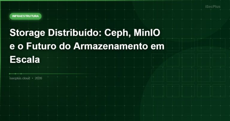 Storage Distribuído: Ceph, MinIO e o Futuro do Armazenamento em Escala