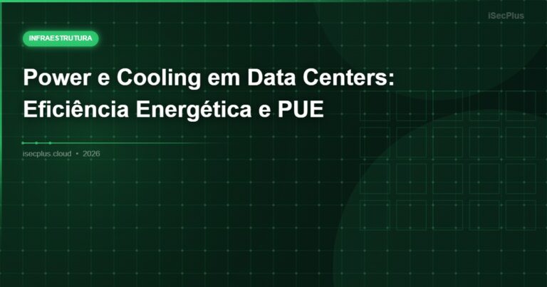 Power e Cooling em Data Centers: Eficiência Energética e PUE