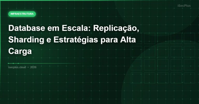 Database em Escala: Replicação, Sharding e Estratégias para Alta Carga