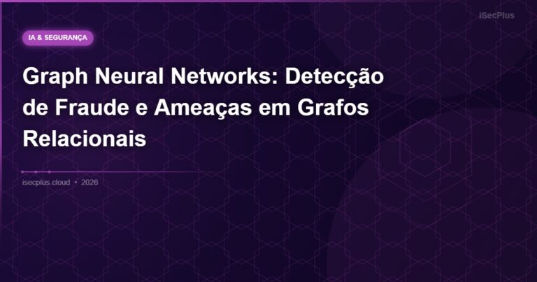 Graph Neural Networks: Detecção de Fraude e Ameaças em Grafos Relacionais