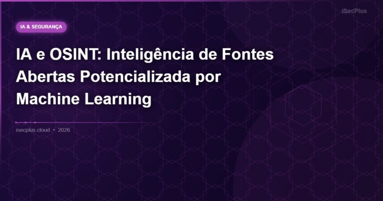 IA e OSINT: Inteligência de Fontes Abertas Potencializada por Machine Learning