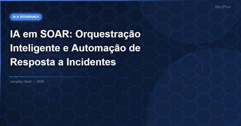 IA em SOAR: Orquestração Inteligente e Automação de Resposta a Incidentes