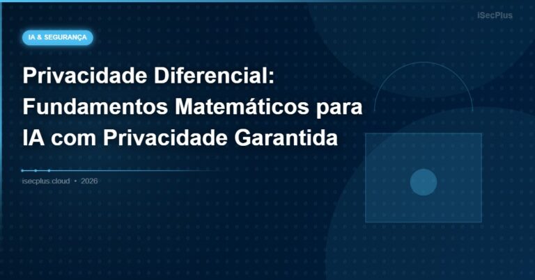Privacidade Diferencial: Fundamentos Matemáticos para IA com Privacidade Garantida